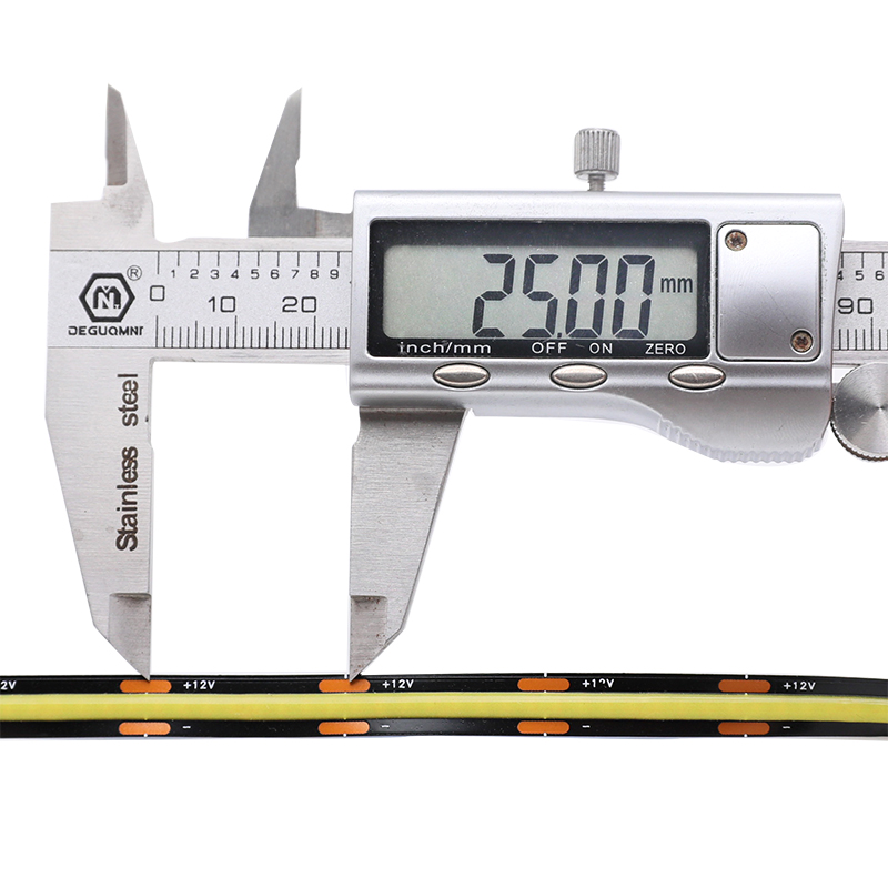 DC12V 24V Black PCB COB LED Strip Lights 320 LEDs Per Meter DC12V 24V Black PCB COB LED Strip Lights 320 LEDs Per Meter